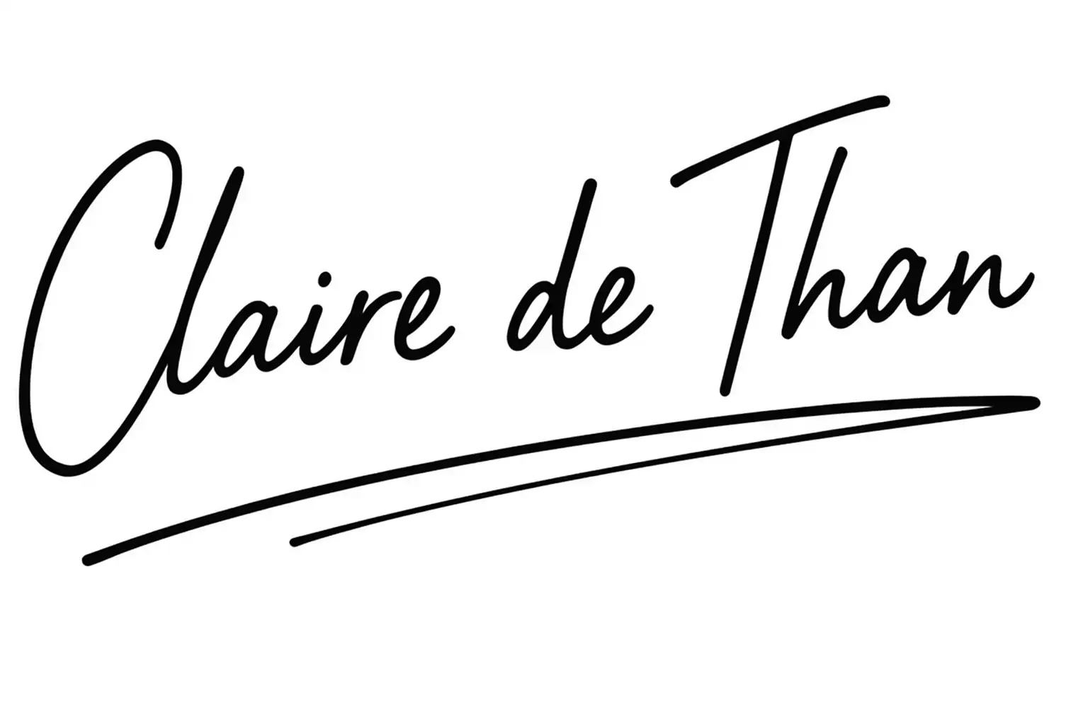 Claire de Than signature
